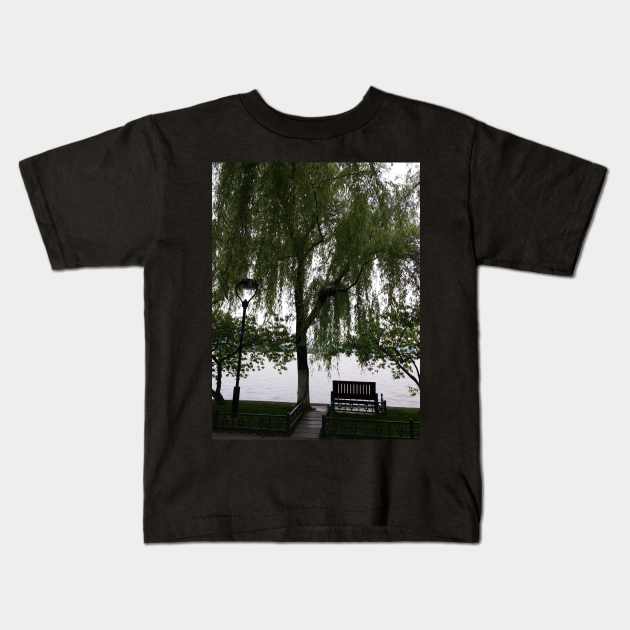 Lake Time Kids T-Shirt by Stephfuccio.com